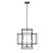 Z-Lite Titania 4 Light Pendant, Black 454-22BK-BN - alternate 4